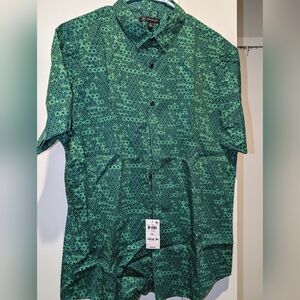 INC International Concept Men short slevee shirt NEW